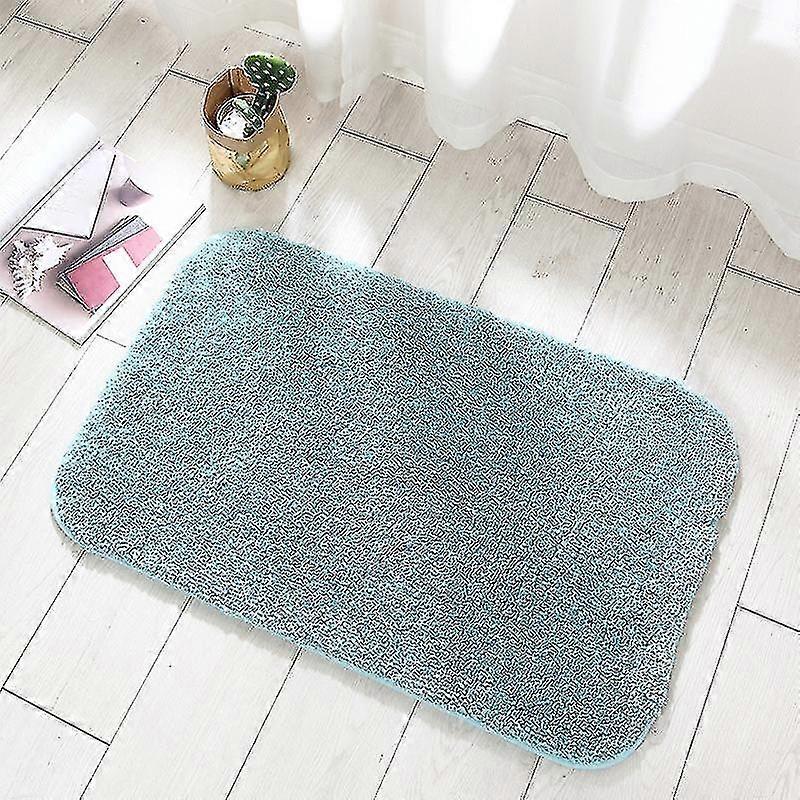 Bathroom Bath Mat Non-Slip Soft Shower Plush Microfiber Water Absor