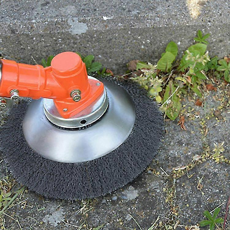 Universal Brush Head: Conical Brush And Wire, Filament Disc, 6 Inches