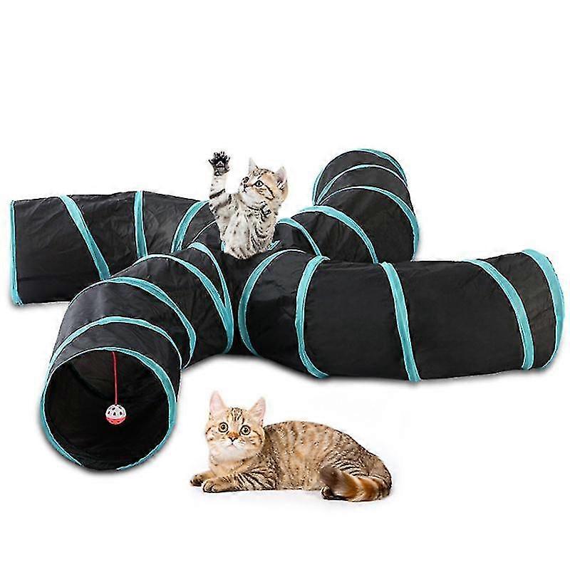 Collapsible Cat Tunnel Tube Puppy Kitten Rabbit Play Toy