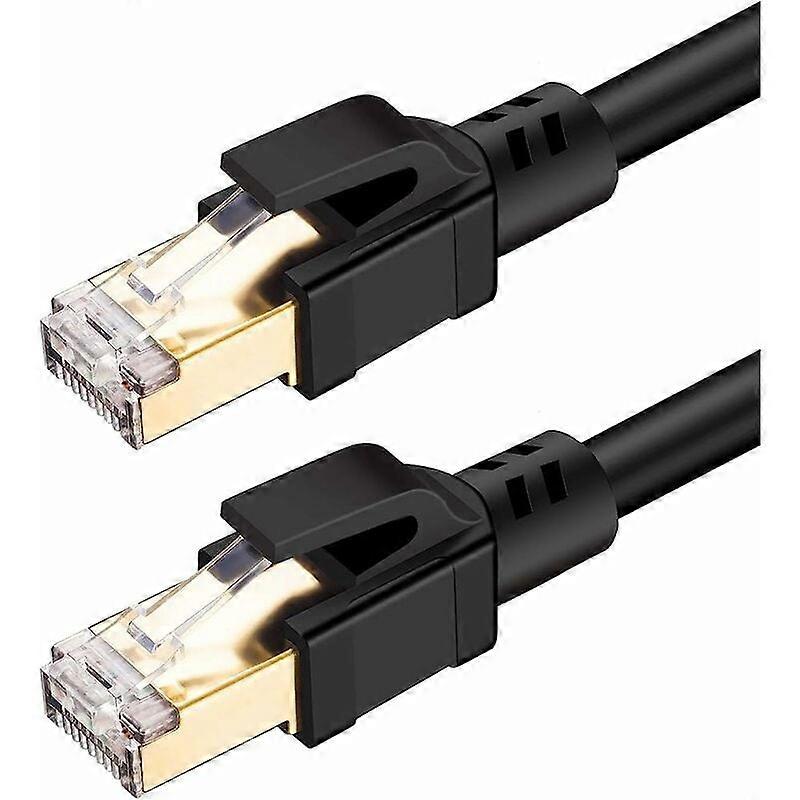 Cavo Ethernet Cat 8, cavo di rete RJ45 Velocità SFTP 40 Gbps / 2000 Mhz (5 M)