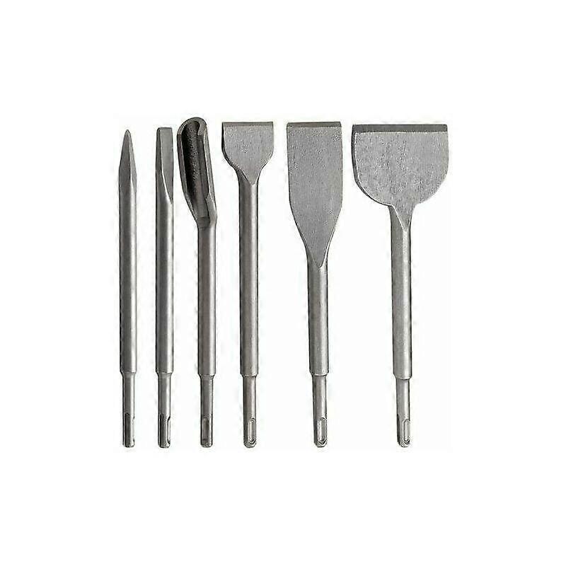6PCS Chisels for Concrete, Floor and Wall Tile Removal