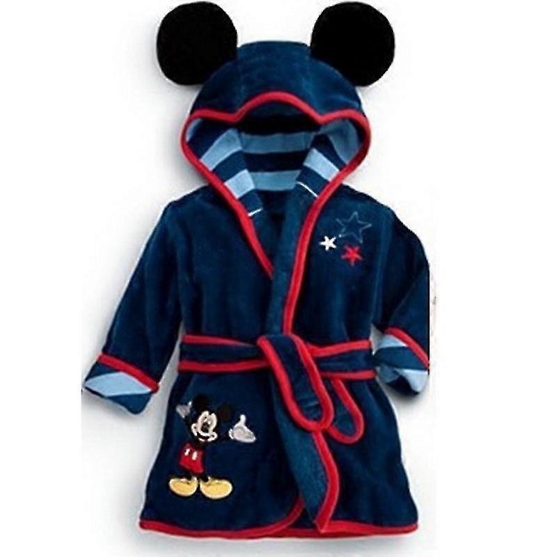 chinese dress ladies Mickey Mouse Boys Dressing Gown | Super Soft Fleece