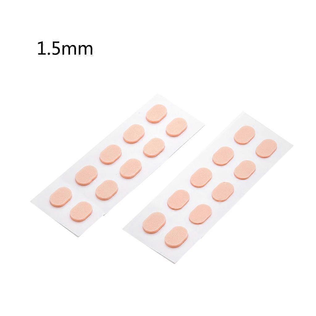 12 Pair Eyeglasses Nosepads Self Adhesive Anti-Slip Nose Pads D-Shaped Nose Pad