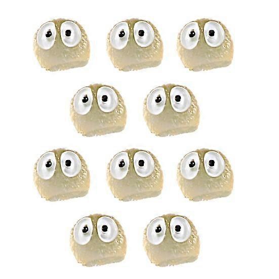 10Pcs Resin Dust Elf Luminous Colorful Creative Micro-Landscape Ornaments Multicolor Dust Decors Home Supply