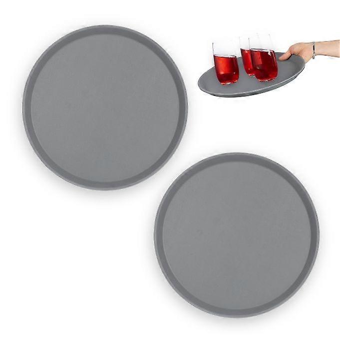 Rond dienblad 2-pack 35 cm