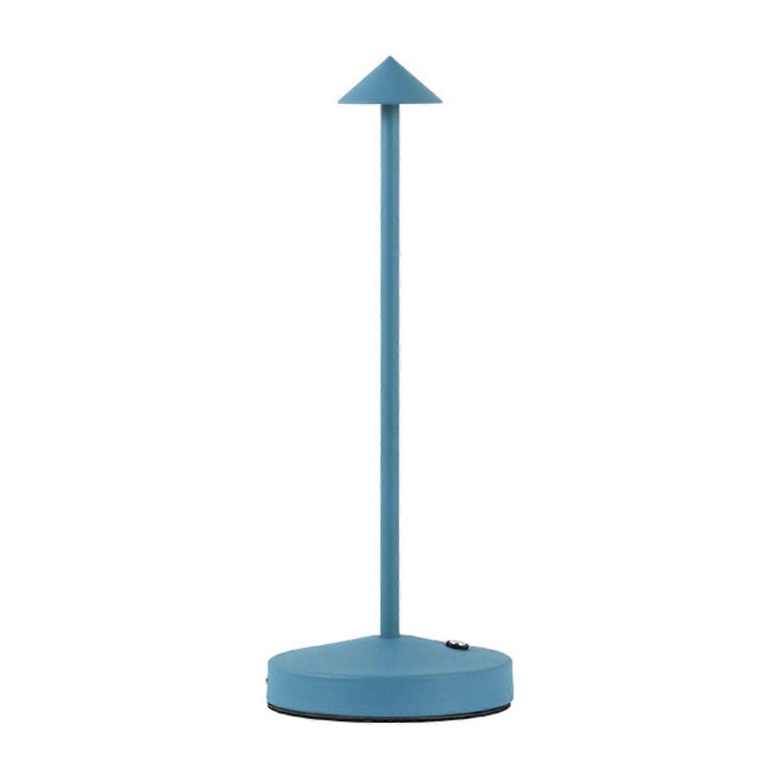 Battery-Powered Metal Desk Lamp Touch Control Flicker Free Dimmable Non-Slip Design Modern Wireless