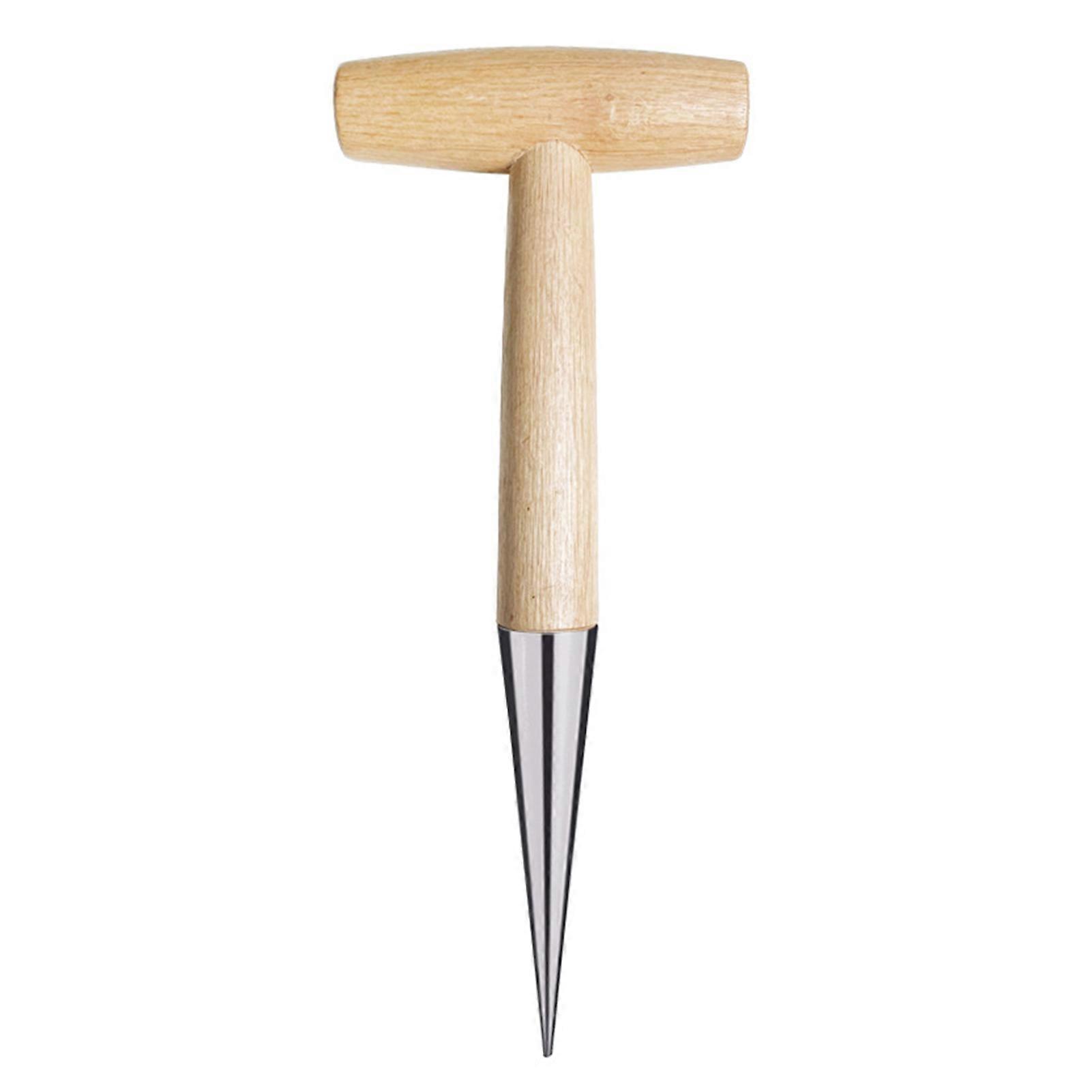 Seeder Hole Puncher T-Shape Garden Tool for Transplanting