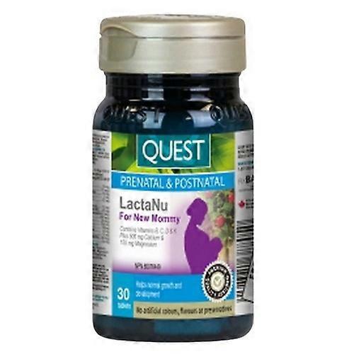 Quest LactaNu For New Mommy, 30 Tabs