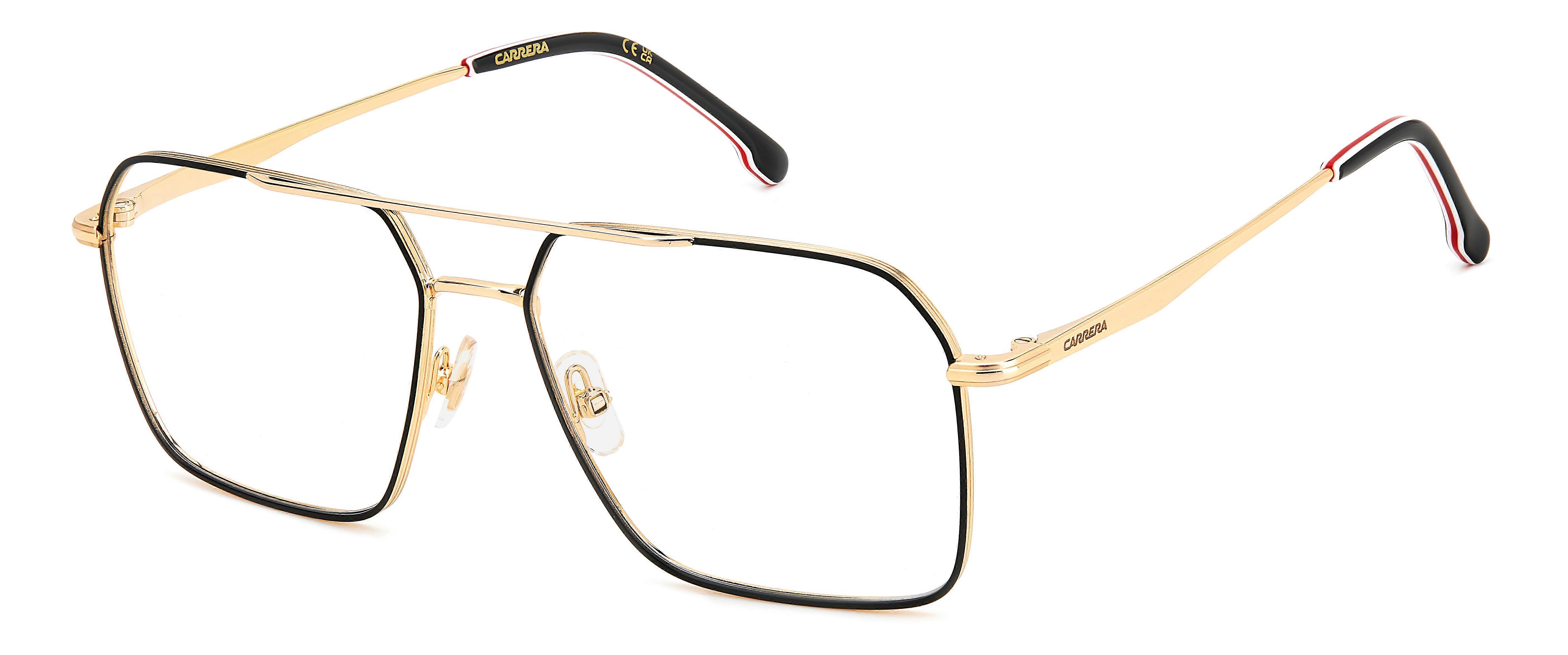 Eyewear Frames CARRERA CARRERA 336 2M2 BLACK GOLD 57/16/145 MAN