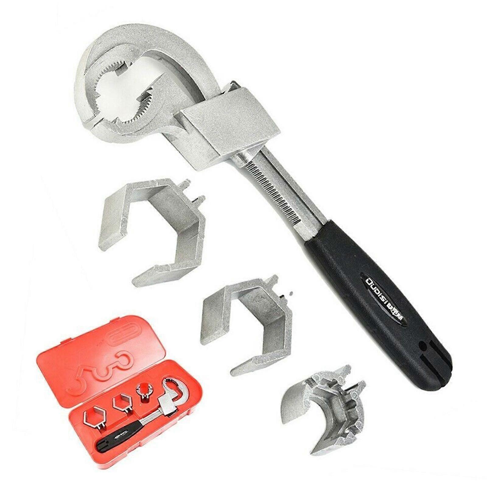 Adjustable Wrench Multifunctional Universal Open End Wrench Bathroom Repair Tool