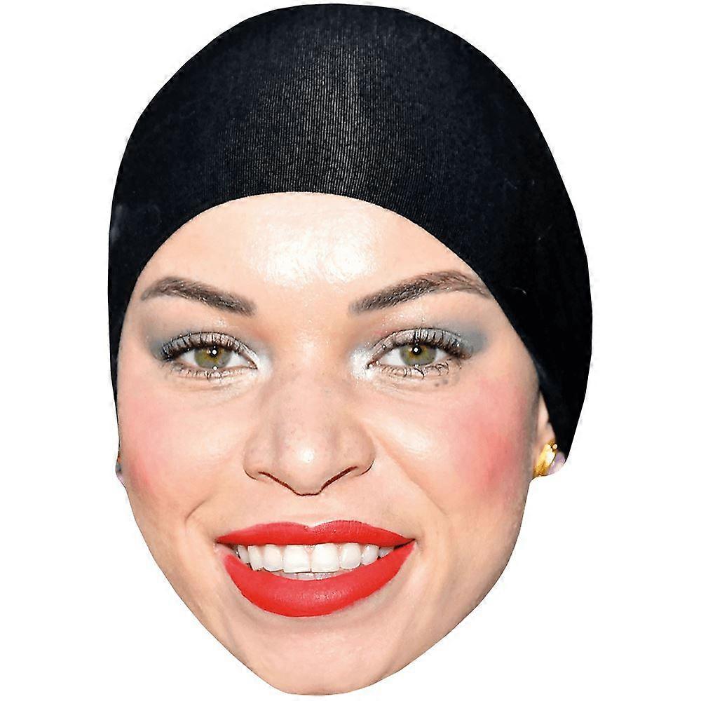 Blair Imani (Smile) Celebrity Mask, Flat Card Face