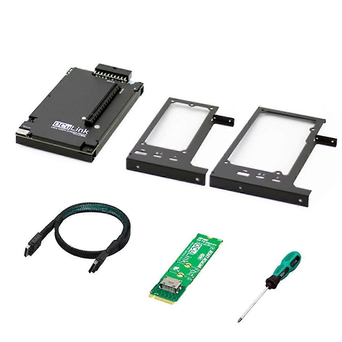 OCuP4V2 OCuLink GPU Dock NVME M.2 to OCulink Adapter for Laptop Mini PC to Exteral Graphic Card wit