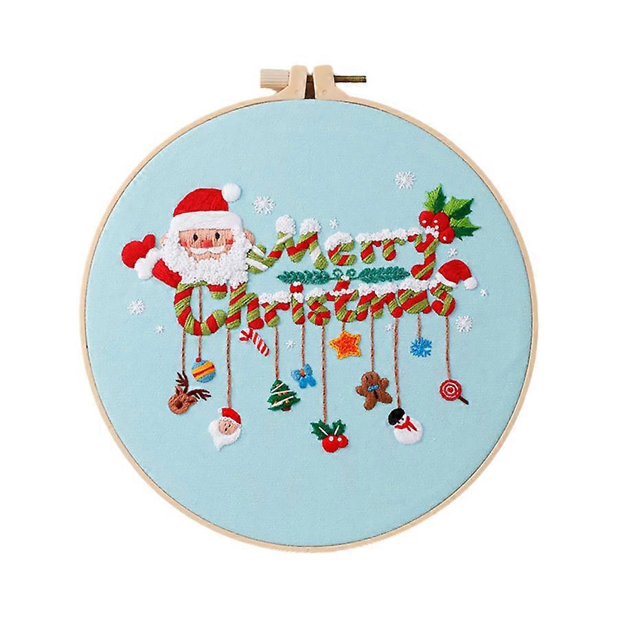 Κιτ δώρου κεντήματος: Santa Design με πλήρη αξεσουάρ