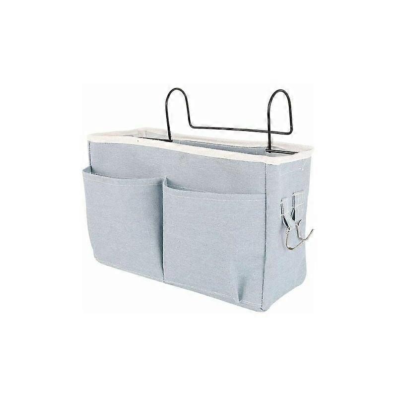 Hanging Bedside Organizer, Waterproof Canvas, Loft Bed Shelf with Storage