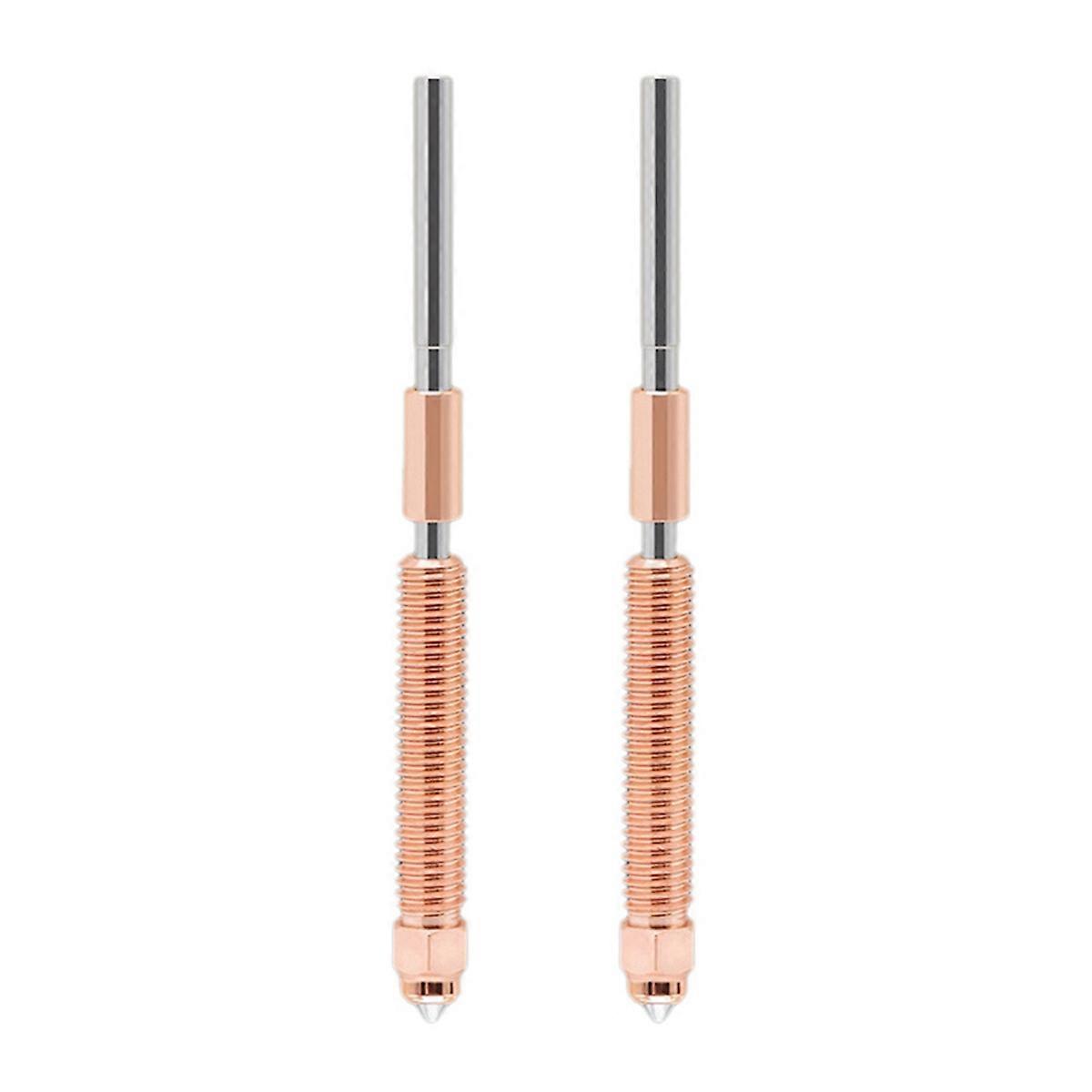 For K2 Plus Nozzle Quick-Swap Nozzle Kit Hardened Steel Design for K2 Plus 3D Printer 2PC 0.4mm