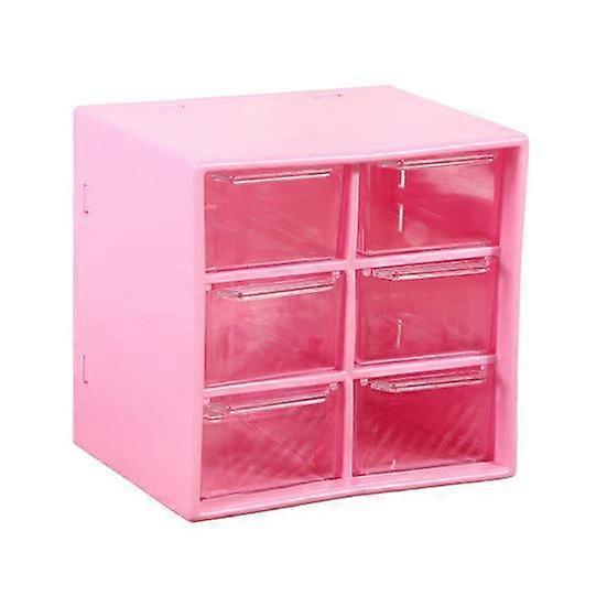 Organization 2 Styles Practical Drawer Design Mini Compact 6/9 Drawers Storage Container Storage Box