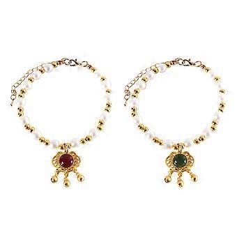 2pcs Traditional Pet Pendants Longevities Lock Regulable Prevent Loss Collar Suitable for Rhinestones Dress Accessories  XS