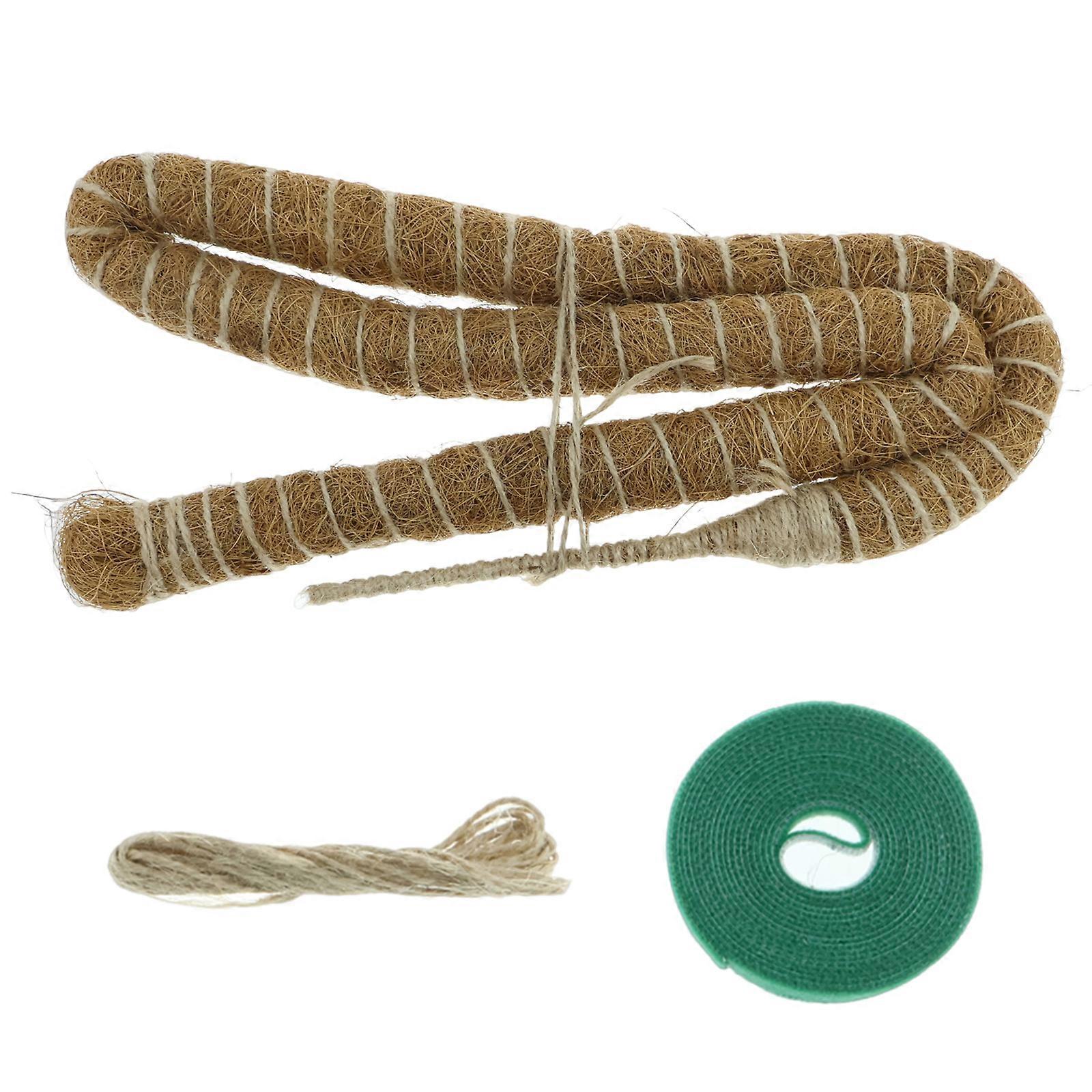 47-Inch Moss Pole for Climbing Plants, Handmade Coco Coir Support Stake