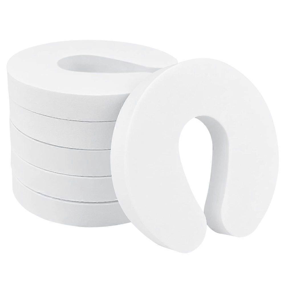 6つの子供の安全ドア、ドアストッパー、ドアのクランプ保護、ドア保護のパック