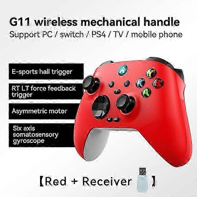 G11 Hall Button Gyroscope Linear Keys Wireless Bt5.0 Gamepad Controller For Switch Pc Android Phone Ios Mfi Game