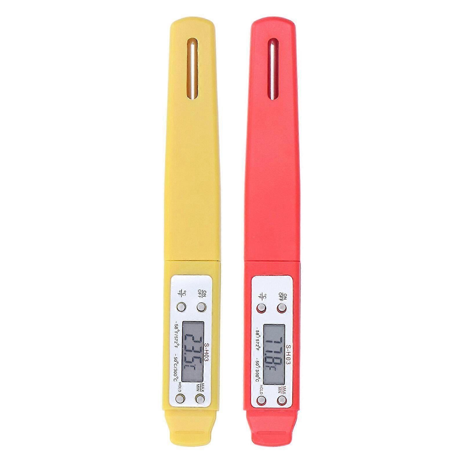 Electronic Digital Meat Food Thermometer Automatic Calibration Kitchen Tool