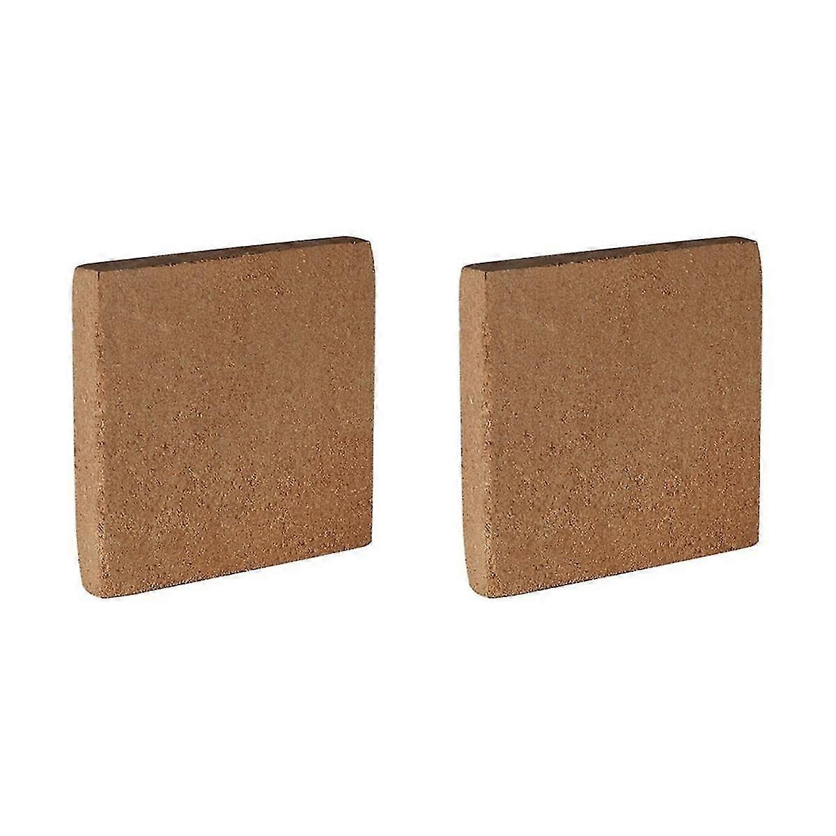 2 قطع جوز الهند بيليه التربة جوز الهند الألياف جوز الهند جوز الهند بيليه التربة المغذية النبات مضغوط قاعدة جوز الهند بيليه التربة