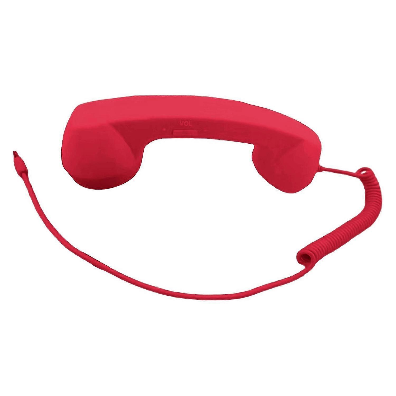Mobile Phone Receiver Retro 3.5MM Phone Handset with Adjustable Volume And Microphone Mobile Accesso