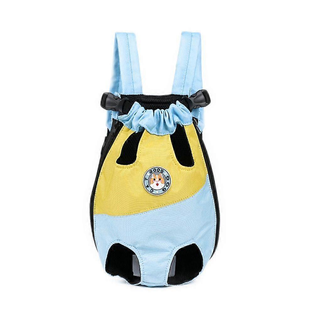 Breathable Dog Outdoor Backpack Portable Dog Cat Front Chest Backpack Outdoor