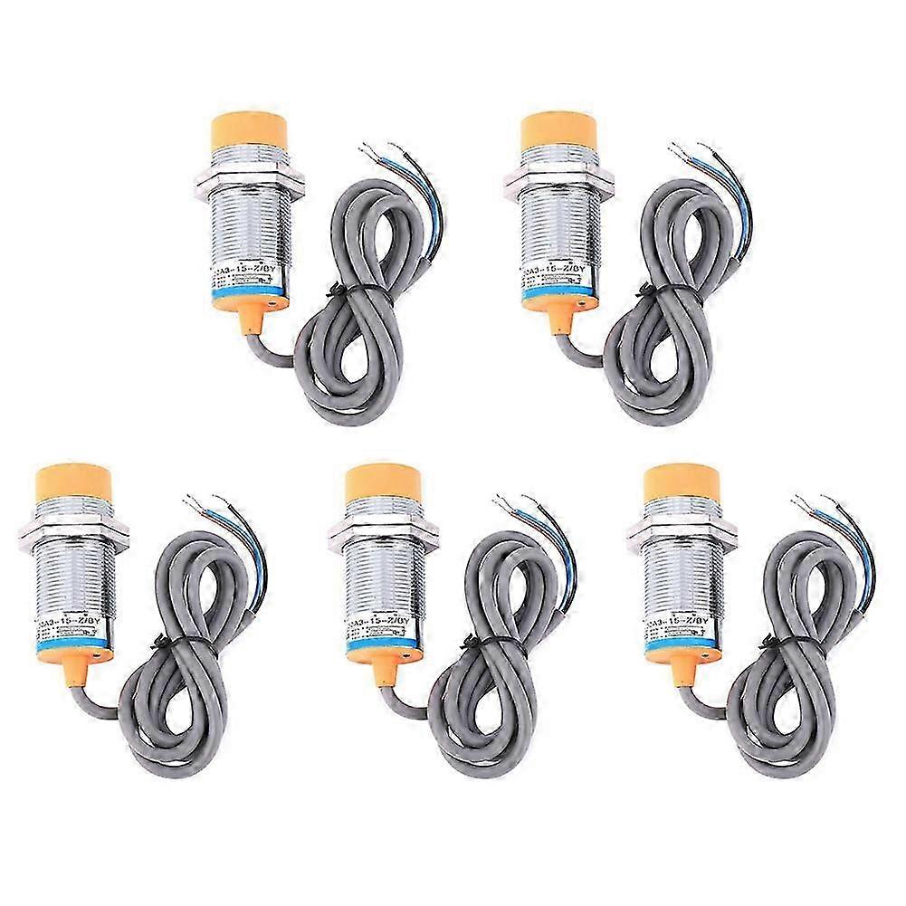 5 Pcs Proximity Switch JYIO LJ30A3-15 z BY 6-36VDC 3Wire PNP NO Inductive Approach Switch