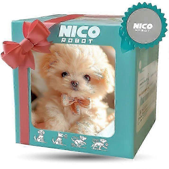 Nico Robot Dog, My Realistic Robot Puppy Doll, Interactive Plush Toy That Acts Like a Real Puppy