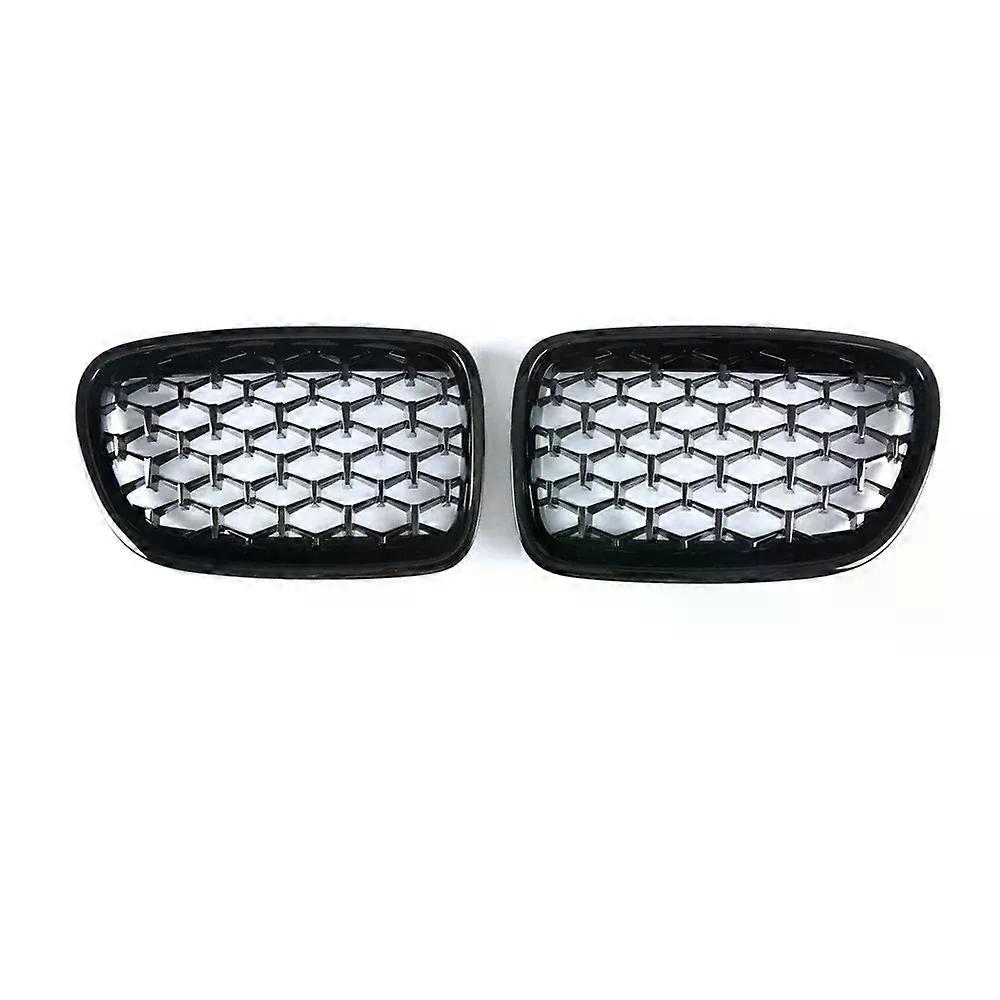Diamond Front Bumper Kidney Grilles Grille Car Styling Racing Grills compatible for 5 Series GT F07 528i 535i 550i 2009-2017 Auto Grill