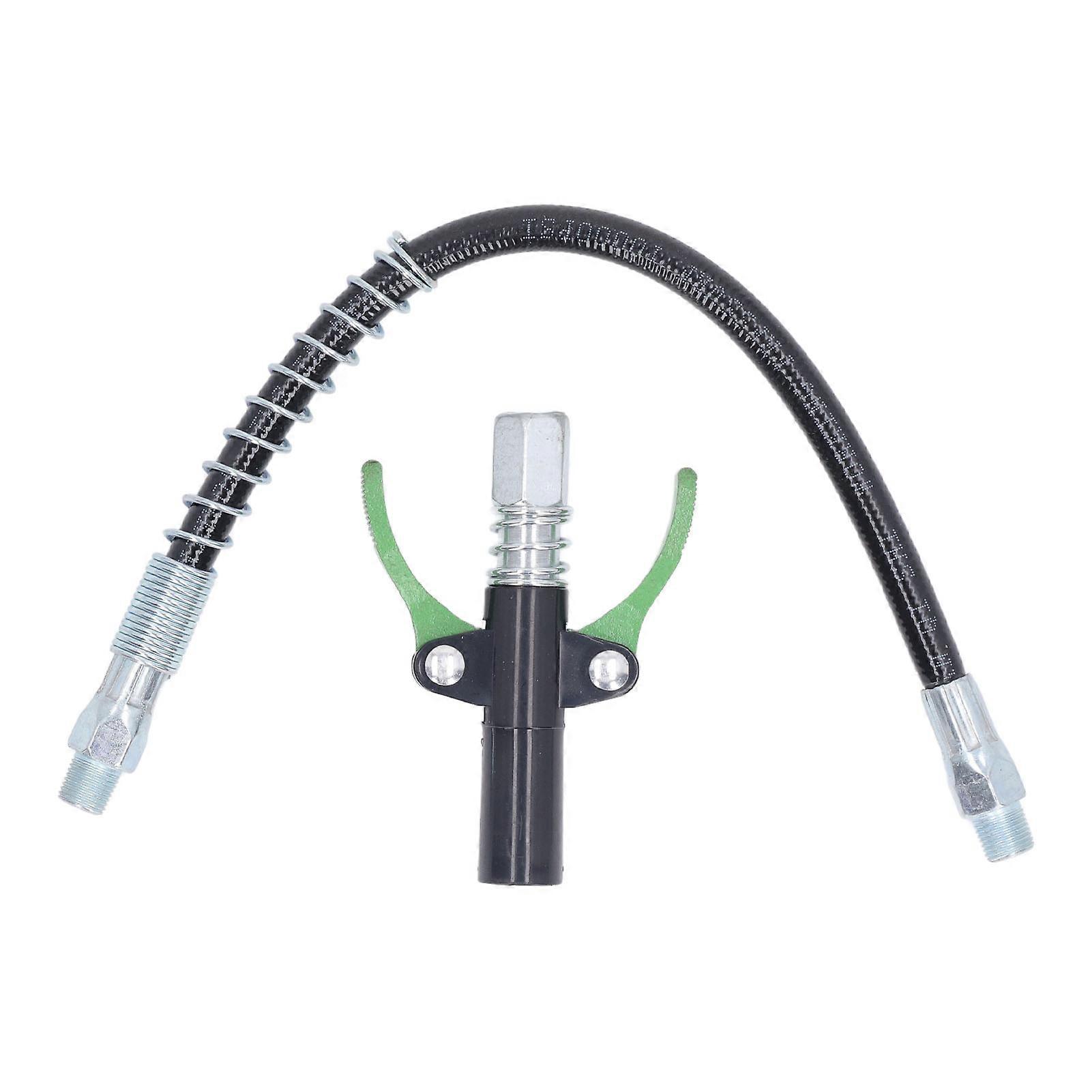 Grease Coupler Double Handle Self Locking Leakage Proof Quick Release Grease  Tip
