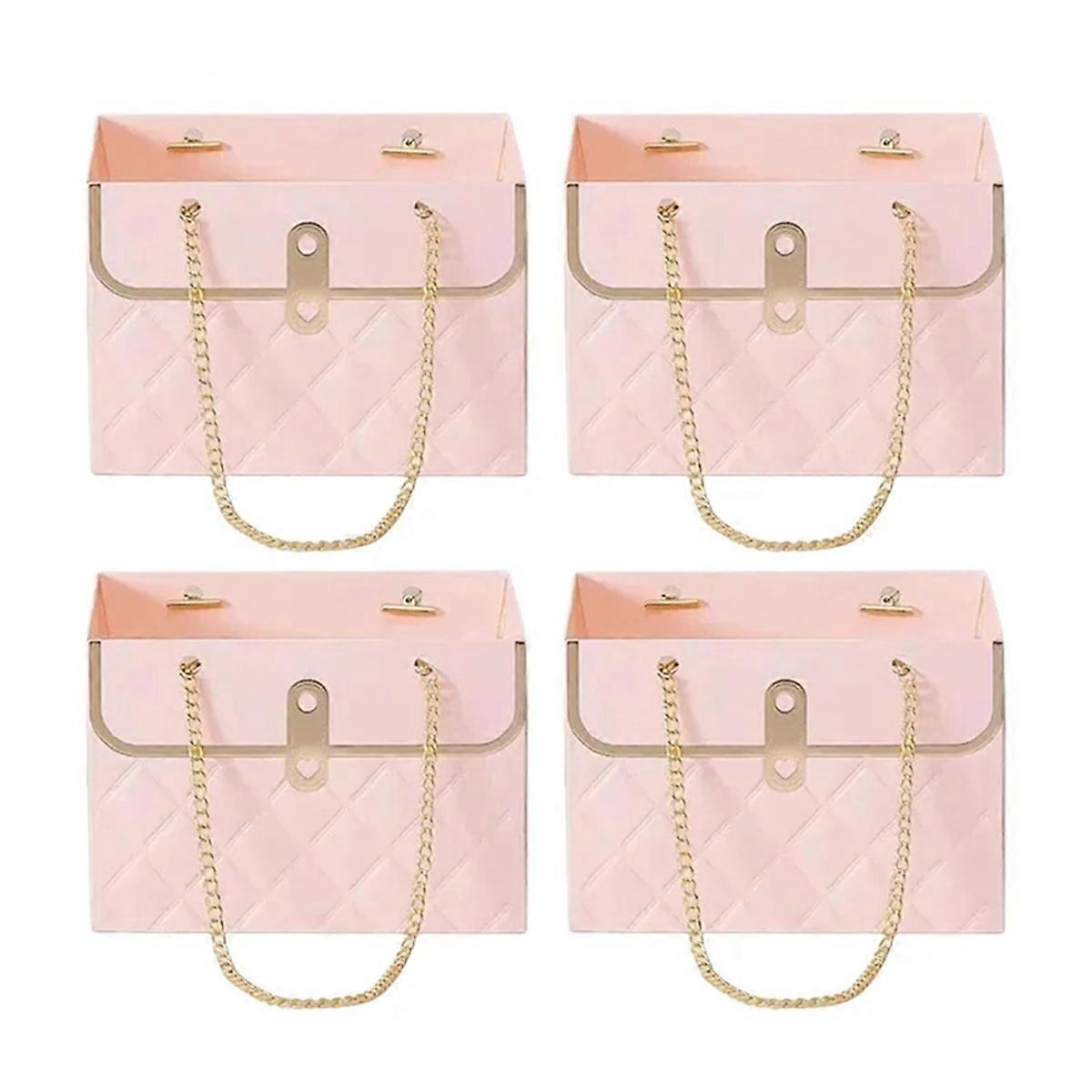 16PCS Flower Box Rose Packaging Box Wrapping Paper Bag Gift Box,B