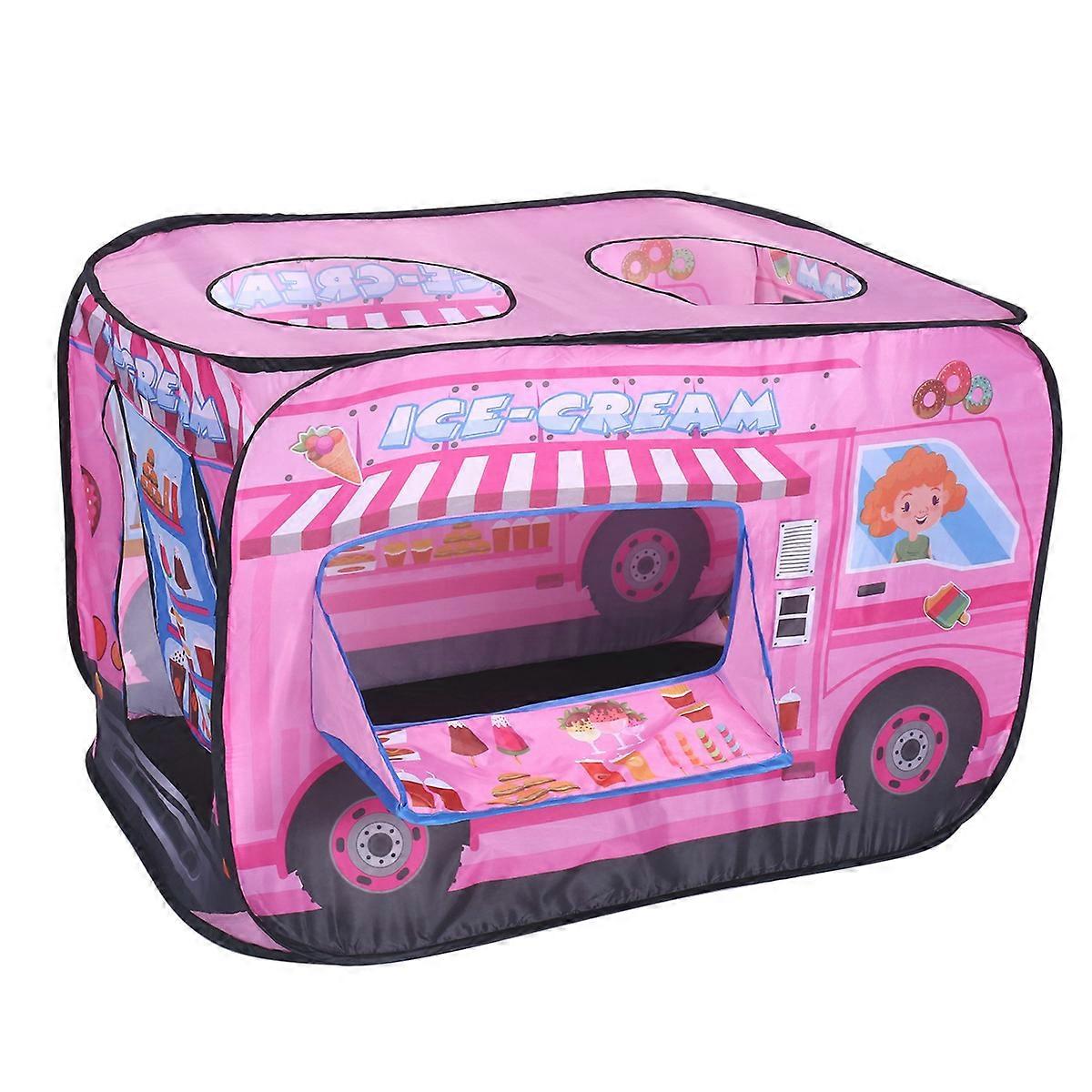 Ice Cream Truck Kids Play Tent for Toddlers, Boys and Girls