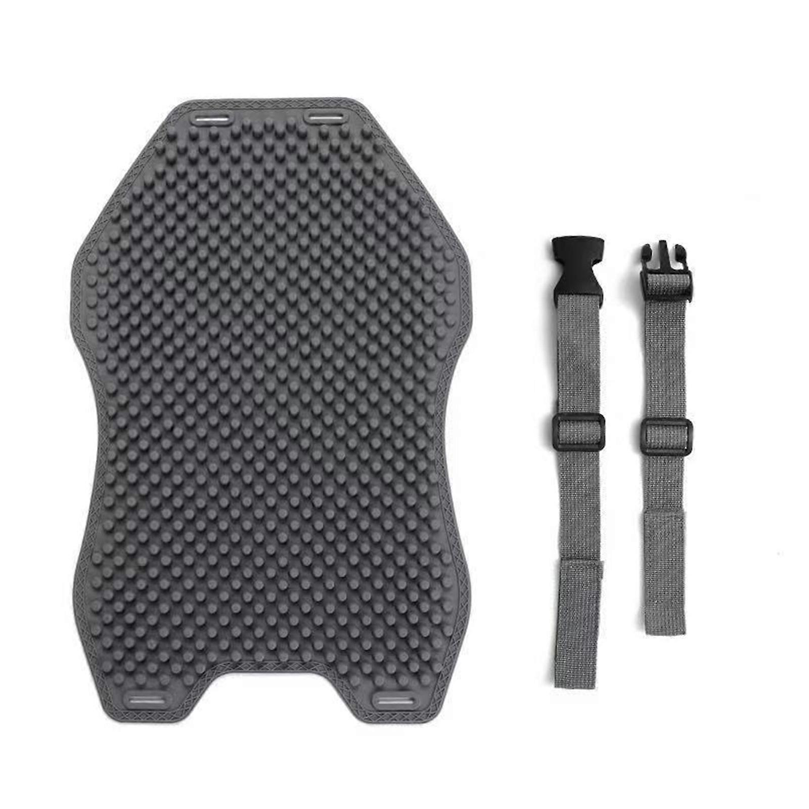 Coprisedile universale massaggiante in silicone per auto, meno doloroso nei lunghi viaggi, cuscino rinfrescante in rete per ufficio estivo