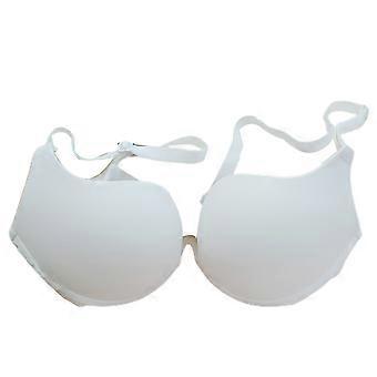 Women's Essentials Deep V Multi-Way Push Up Convertible Low Cut Plunge Bra Comfort for Party Bar Cocktail Dress Wedding  White