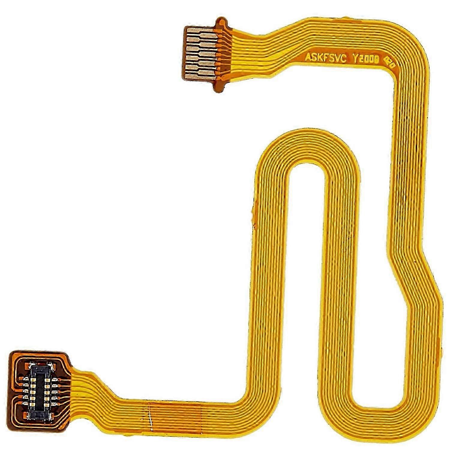 For Huawei P40 lite E OEM Home Key Fingerprint Button Flex Cable Replacement (without Logo)