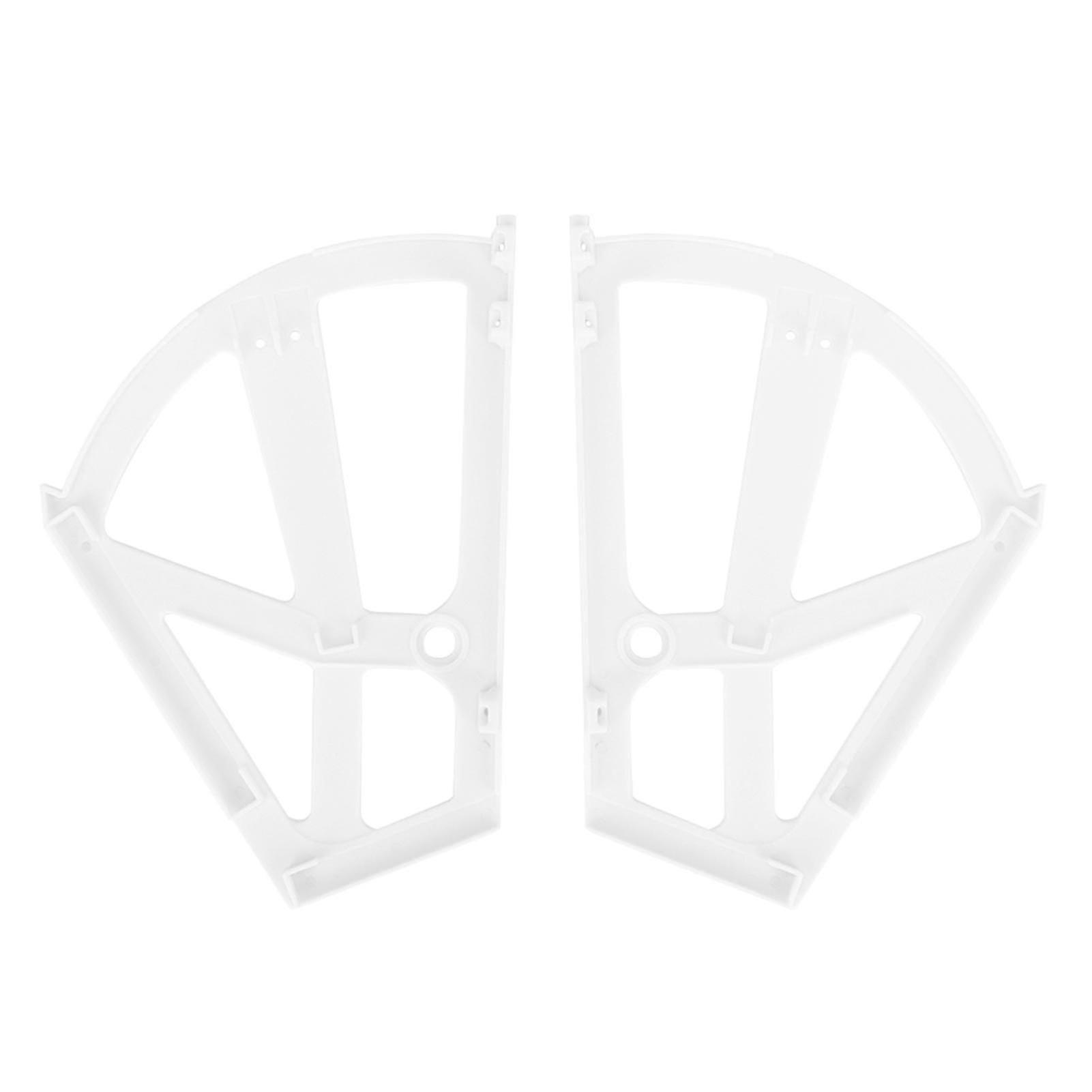 Home Plastic Two Layers Shoe Cabinet Shelf Rack Holder with Hinges (White)