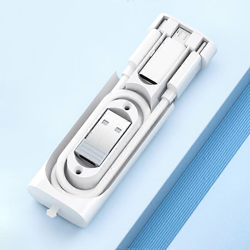 5 in 1 60W Multifunctional Fast Charging Data Cable Storage Box