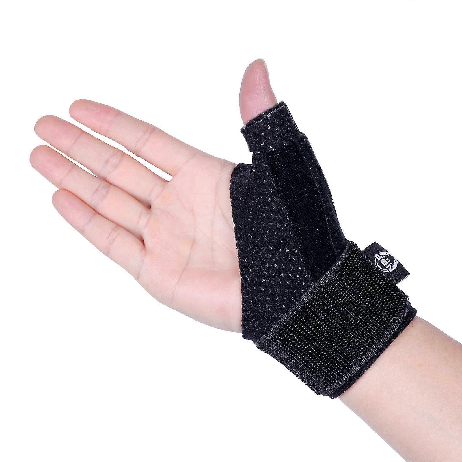 Reversible Thumb & Wrist Stabilizer For BlackBerry Thumb, Trigger Arthritis, Carpal Tunnel And Tendonitis Pain Relief