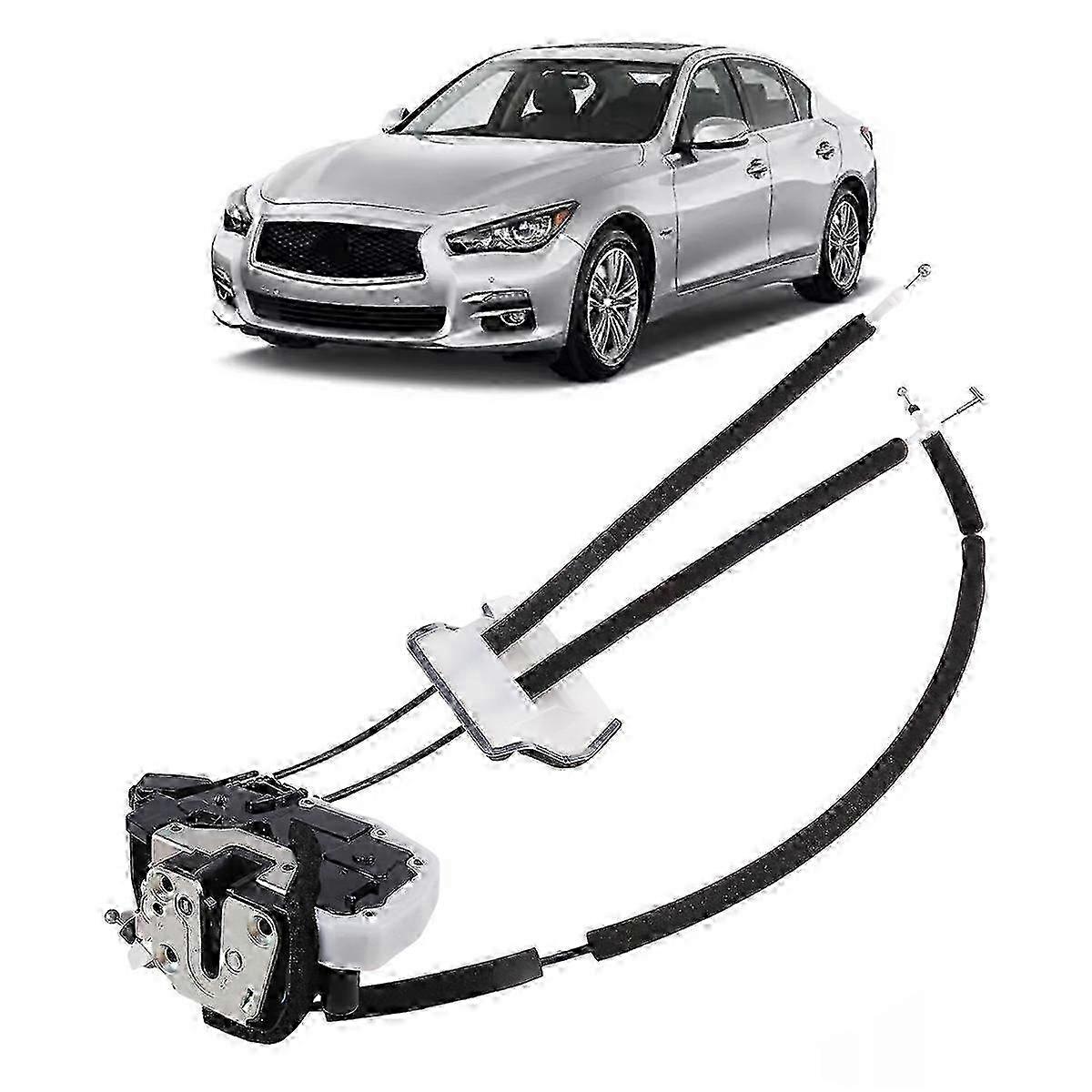 Front Right Door Lock Actuator Latch for Q50 Models 2014-2017 Part Number 80500-4HB0A