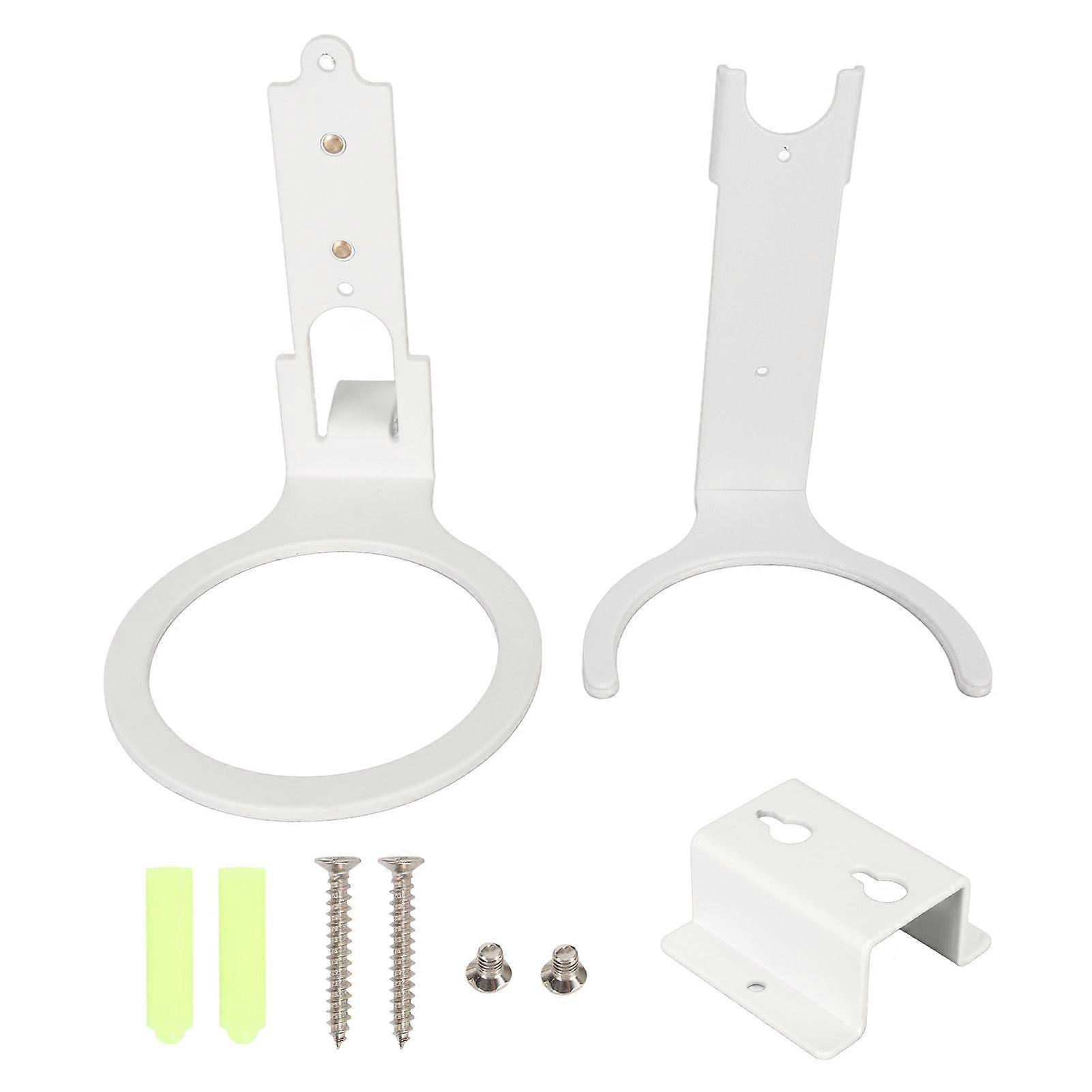 Speaker Wall Bracket Thickened Space Saving Metal Speaker Wall Mount Stand for HomePod 2nd Gen White