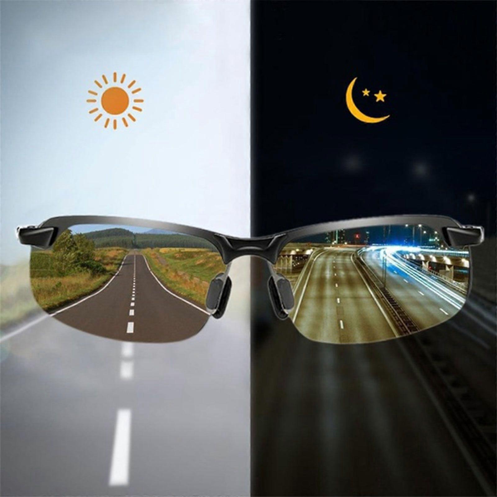 Bărbați polarizat ochelari de conducere ochelari de soare ochelari de zi noapte Vision Driver's Eyewear