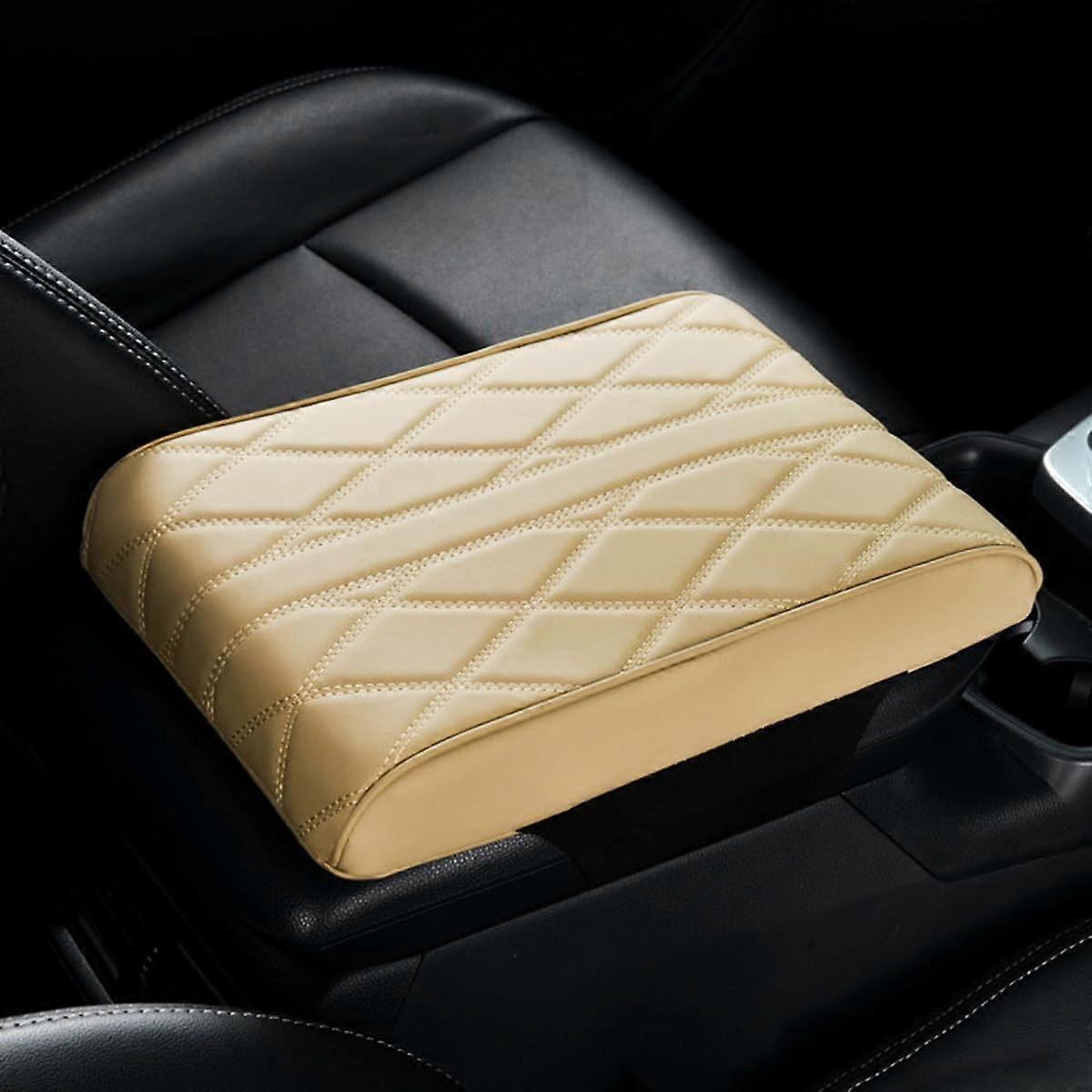 Car Center Console Pad For Corvette C8 Stingray C8 Coupe C8 Z06 C8.R LT2 LT6 Beige Center Console Cover Decor