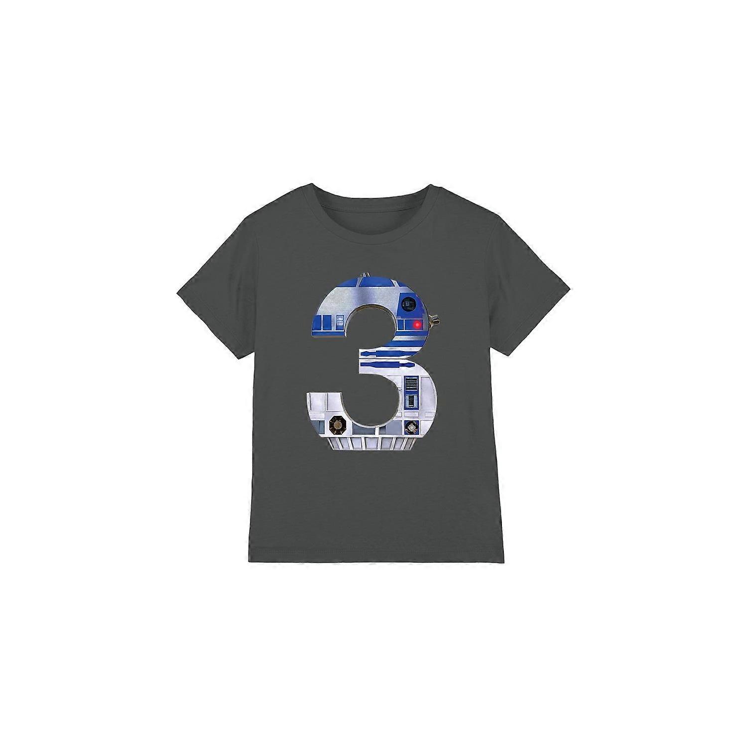 Star Wars Dětské/dětské 3 R2-D2 Tričko