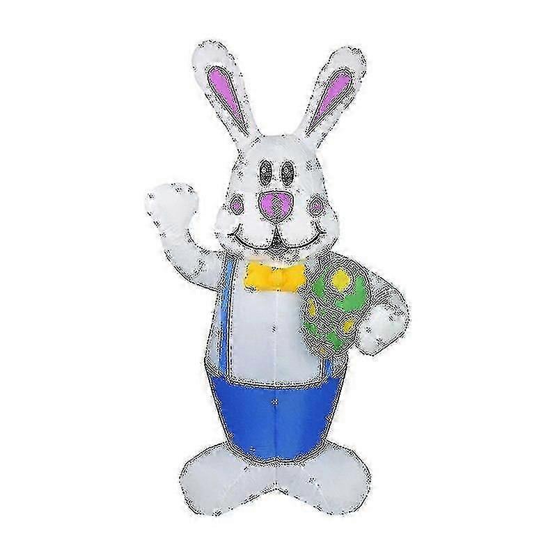 6.23ft Easter Inflatable Pinky Bunny Easter Holiday Decor With  Decorations