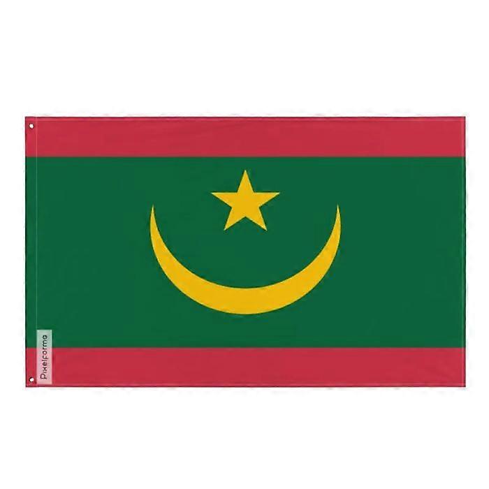 Flag of Mauritania – 192 x 288 cm – Polyester – Metal eyelets – Durable