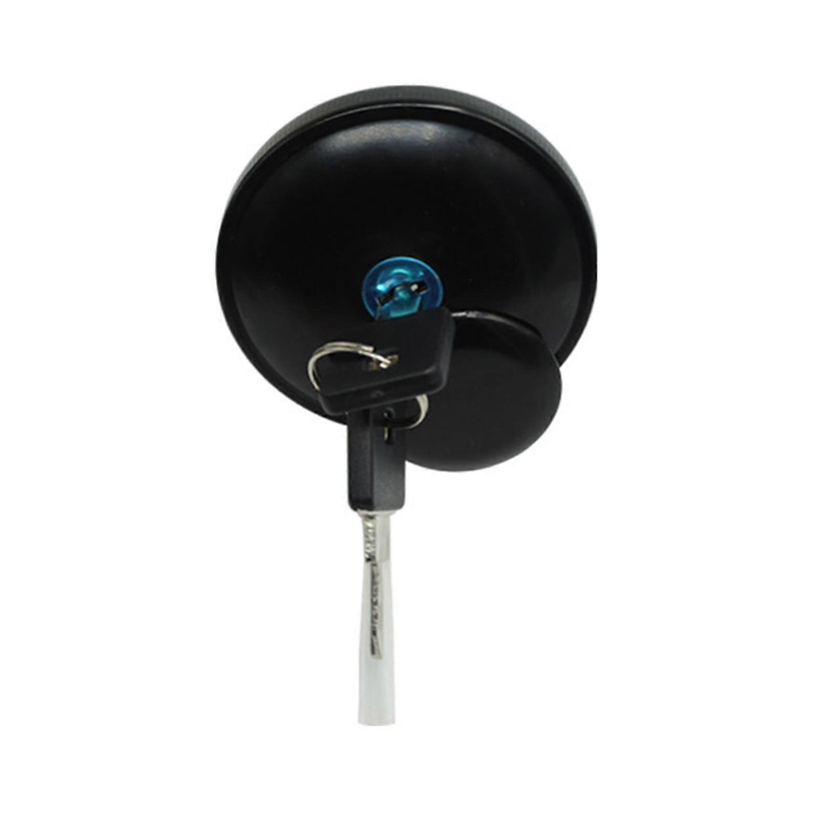 Moottoripyörän polttoainesäiliön korkit ilman avaimia-väri: musta avaimilla