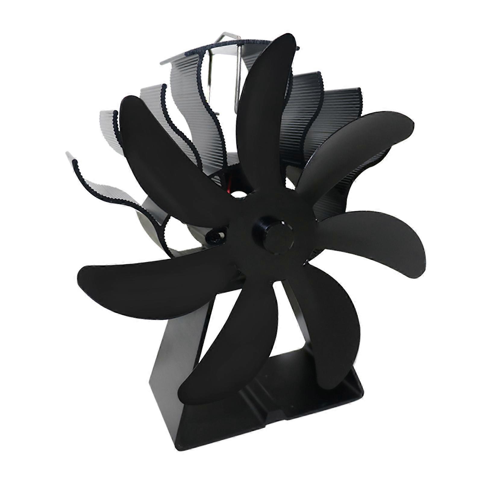Fireplace Fan Efficient Transfer Save Fuel Home Powered Fan