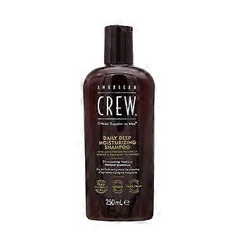 Shampoo - American Crew - Tägliche tiefe Feuchtigkeitspflege - 250ml - Feuchtigkeitsspendend - Für normales Haar